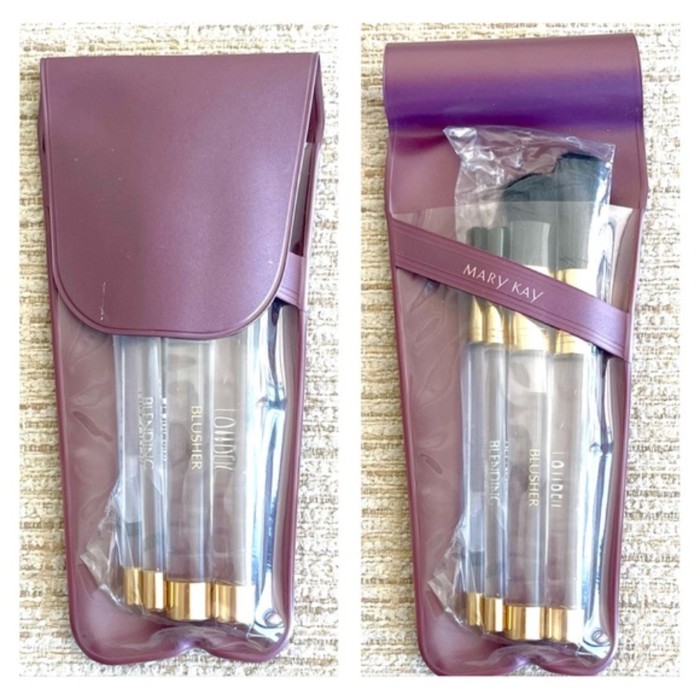 5 for $25! Mary Kay Brush Set with Gold Accents!